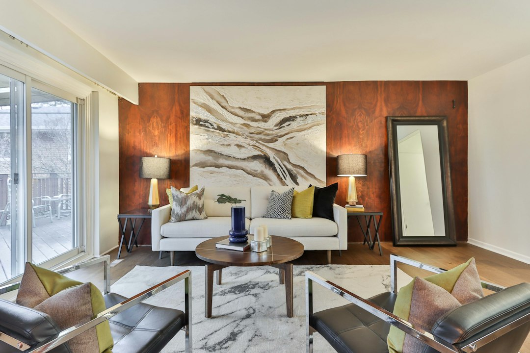 The bright and welcoming interior of a modern luxury home, showcasing clean lines and high-end design, representing a successful real estate outcome.